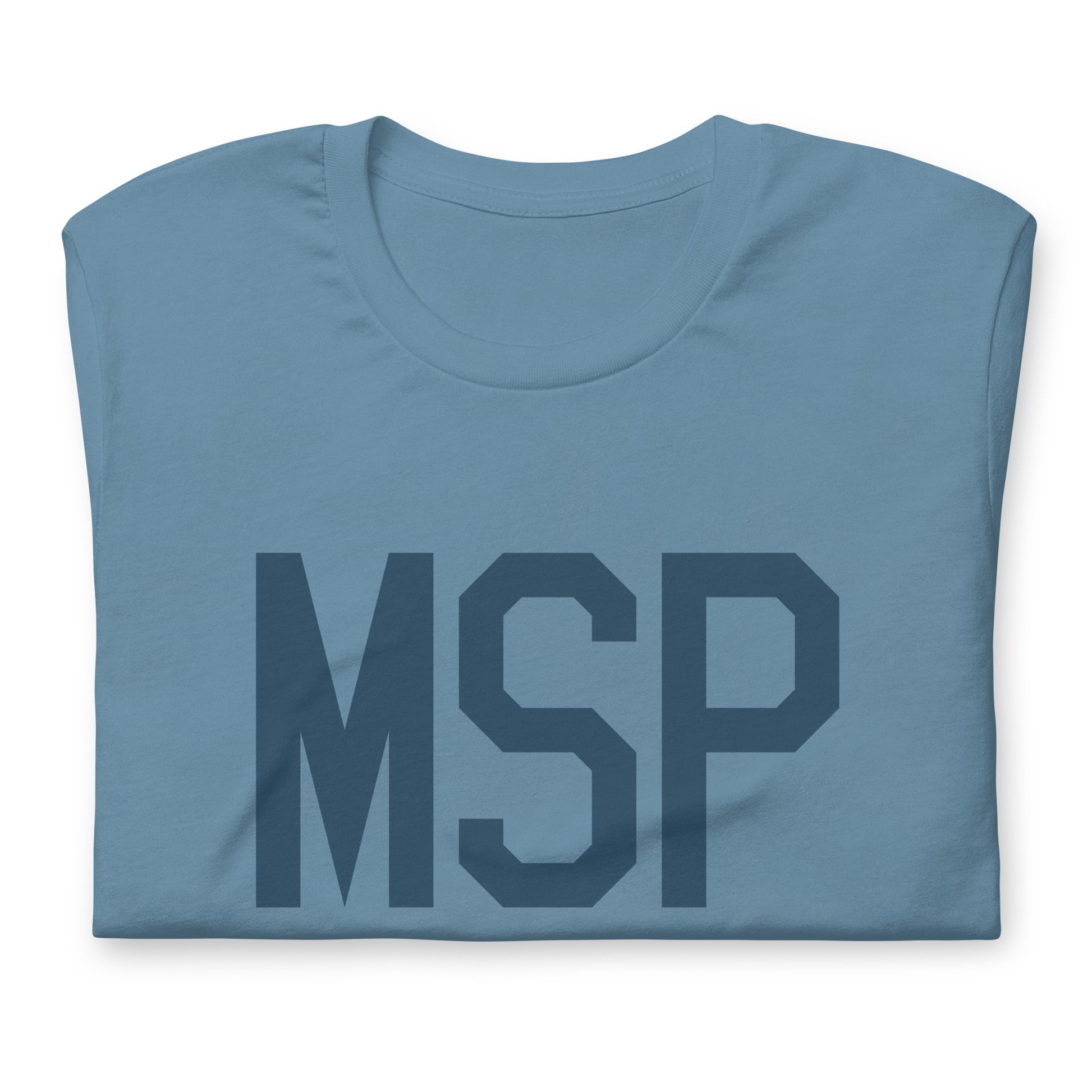 Aviation Lover Unisex T-Shirt - Blue Graphic • MSP Minneapolis • YHM Designs - Image 05