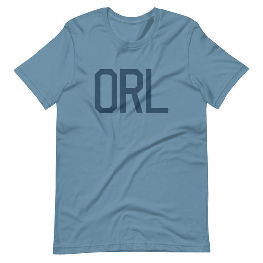 Aviation Lover Unisex T-Shirt - Blue Graphic • ORL Orlando • YHM Designs - Image 01