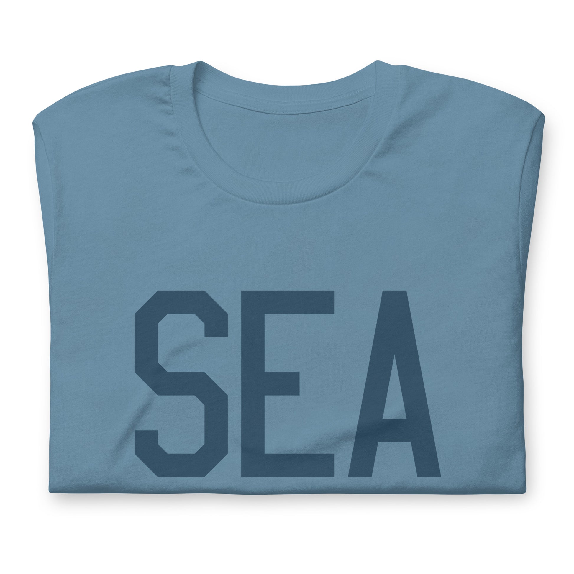 Aviation Lover Unisex T-Shirt - Blue Graphic • SEA Seattle • YHM Designs - Image 05