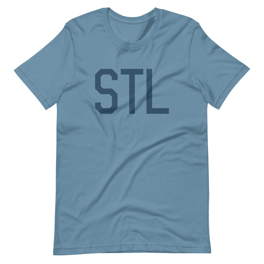 Aviation Lover Unisex T-Shirt - Blue Graphic • STL St. Louis • YHM Designs - Image 01