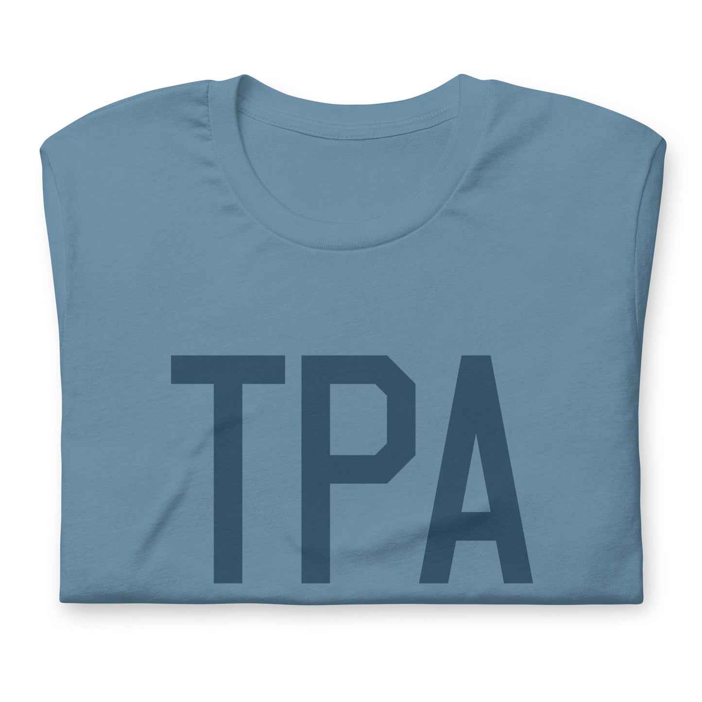 Aviation Lover Unisex T-Shirt - Blue Graphic • TPA Tampa • YHM Designs - Image 05