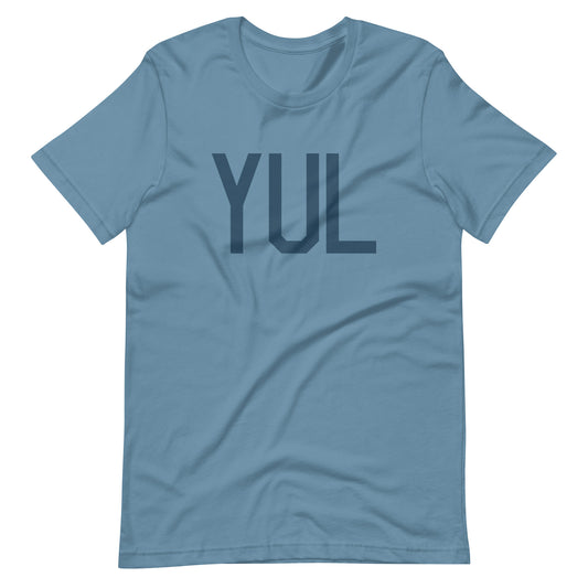 Aviation Lover Unisex T-Shirt - Blue Graphic • YUL Montreal • YHM Designs - Image 01