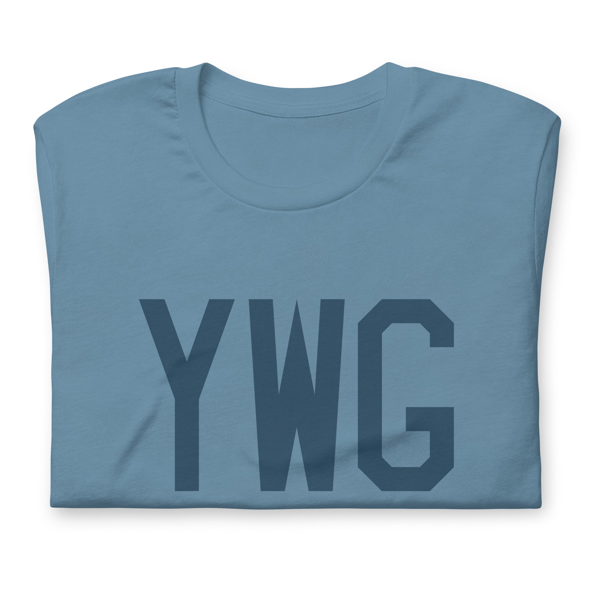 Aviation Lover Unisex T-Shirt - Blue Graphic • YWG Winnipeg • YHM Designs - Image 05