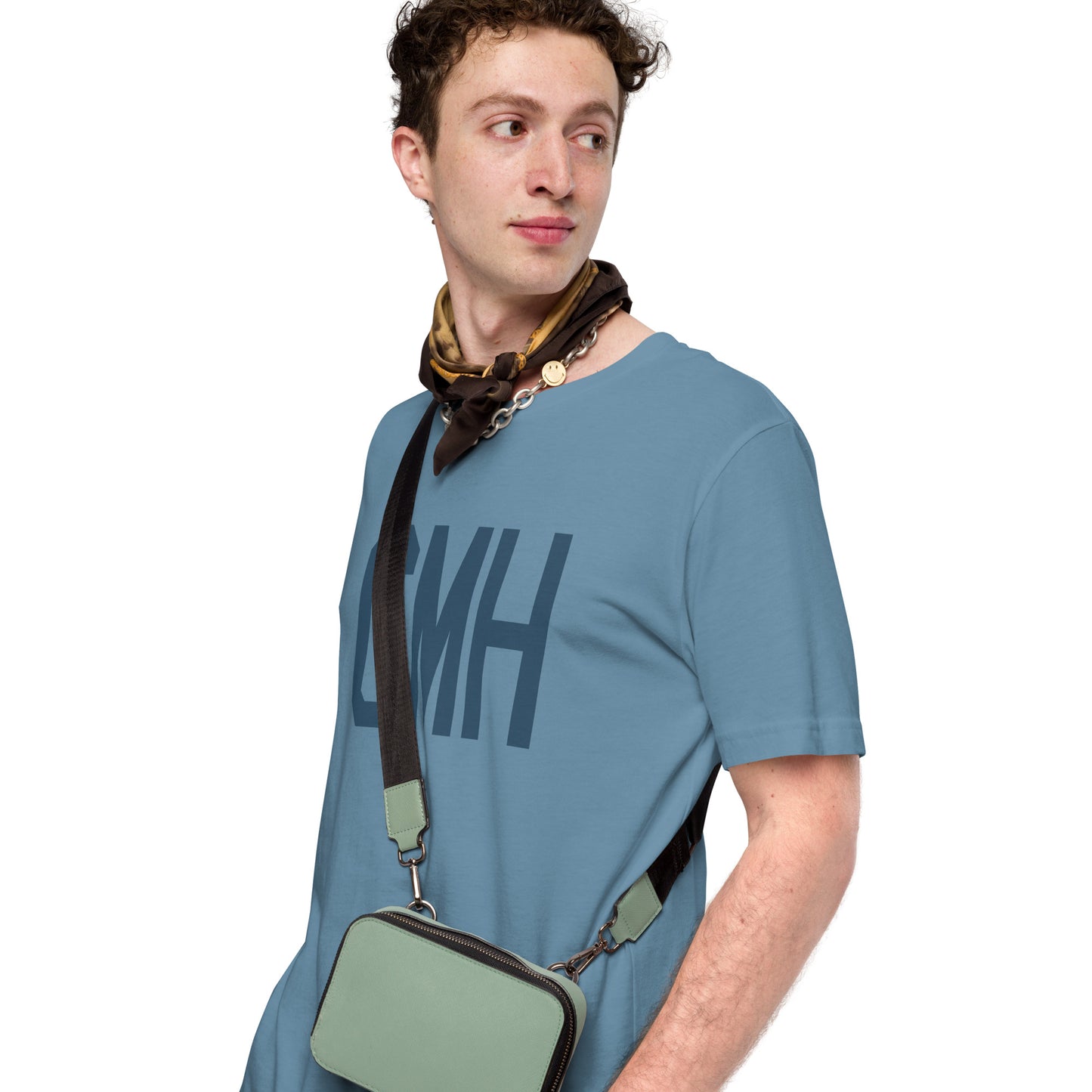 Aviation Lover Unisex T-Shirt - Blue Graphic • CMH Columbus • YHM Designs - Image 03