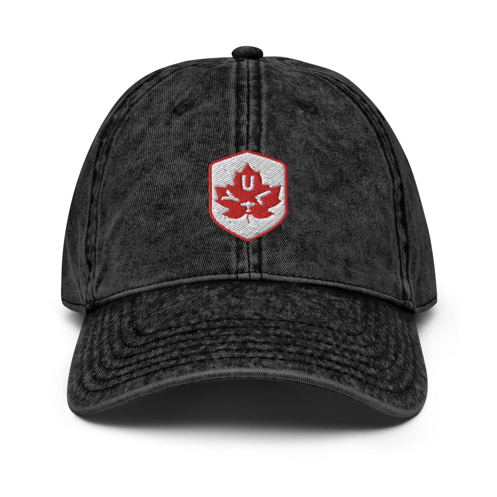 Maple Leaf Twill Cap - Red/White • YUL Montreal • YHM Designs - Image 13