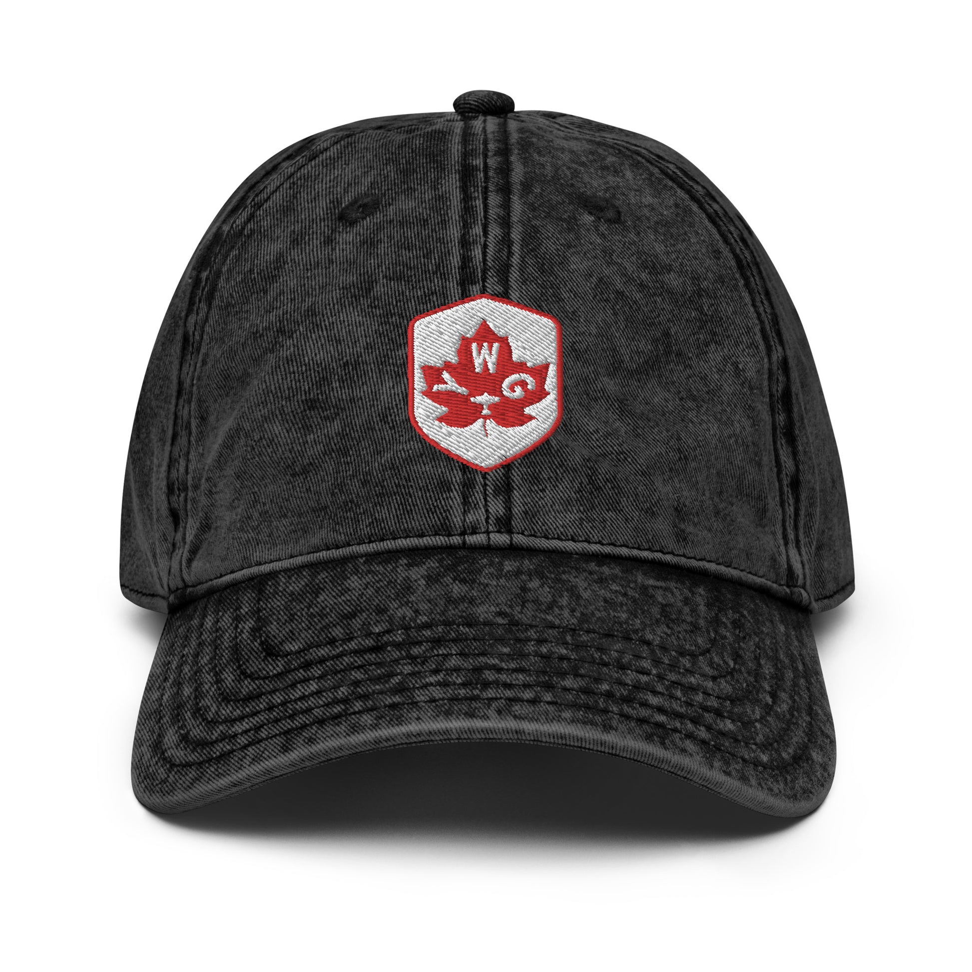 Maple Leaf Twill Cap - Red/White • YWG Winnipeg • YHM Designs - Image 13