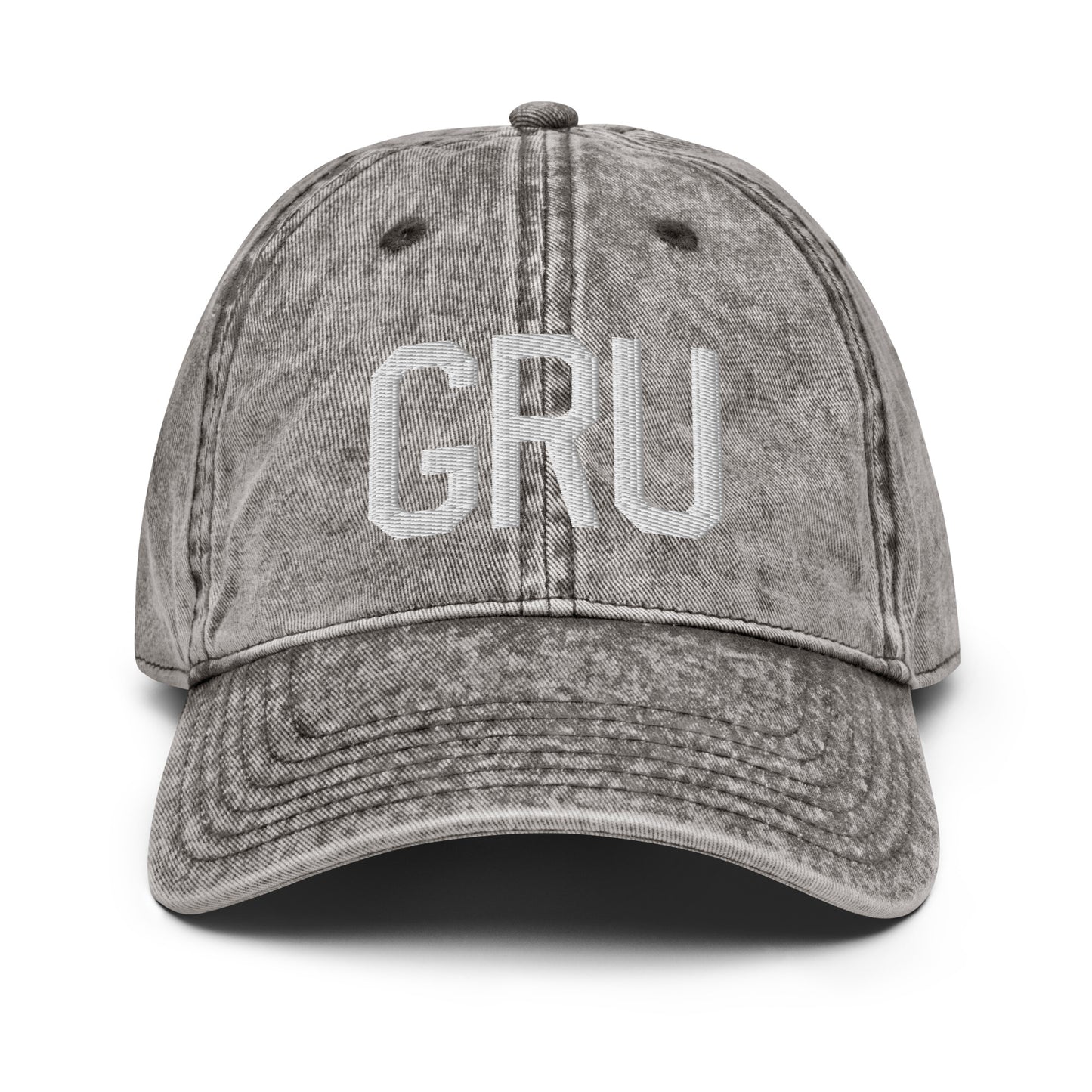 GRU Sao Paulo Cotton Twill Cap • Air Force Lettering in White • YHM Designs - Image 27