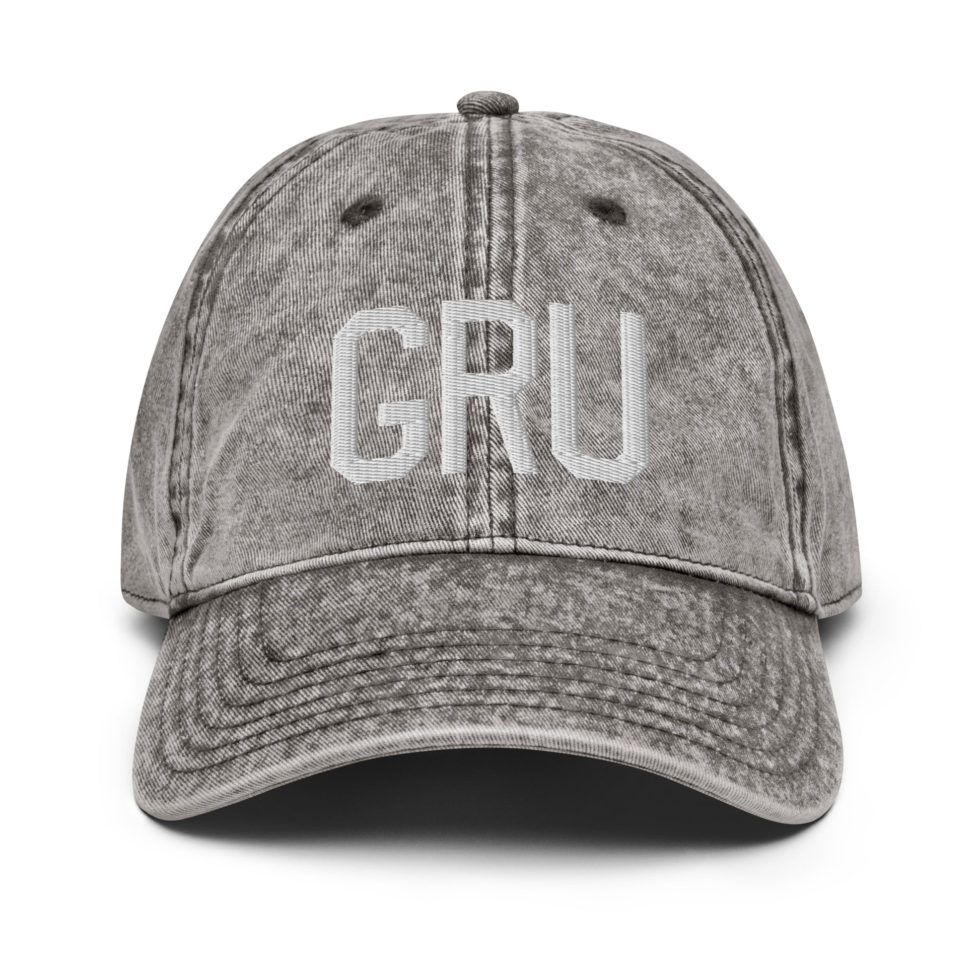GRU Sao Paulo Cotton Twill Cap • Air Force Lettering in White • YHM Designs - Image 27