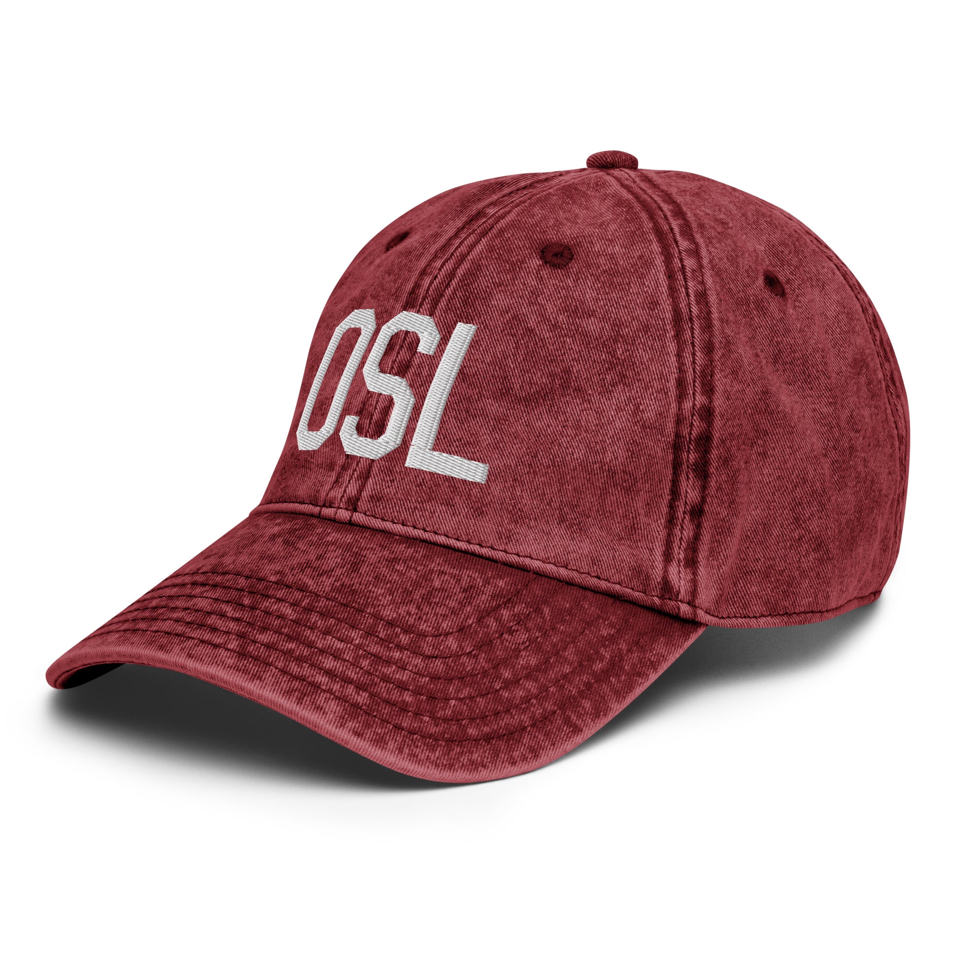 OSL Oslo Cotton Twill Cap • Air Force Lettering in White • YHM Designs - Image 19