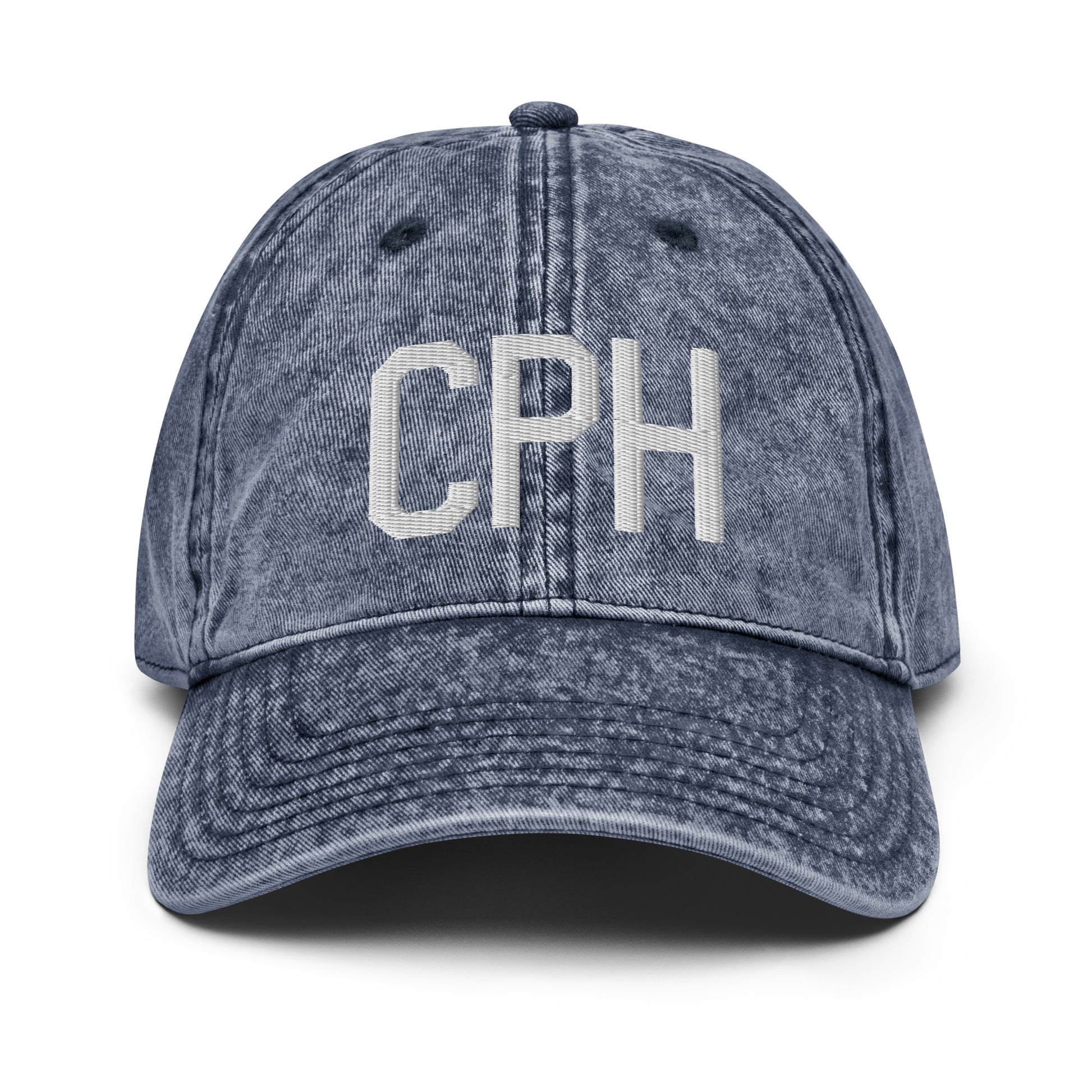 CPH Copenhagen Cotton Twill Cap • Air Force Lettering in White • YHM Designs - Image 15