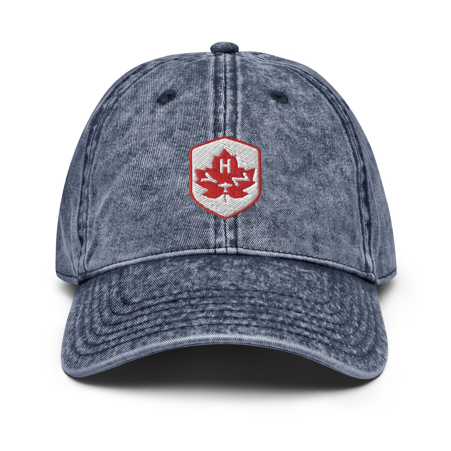 Maple Leaf Twill Cap - Red/White • YHZ Halifax • YHM Designs - Image 15