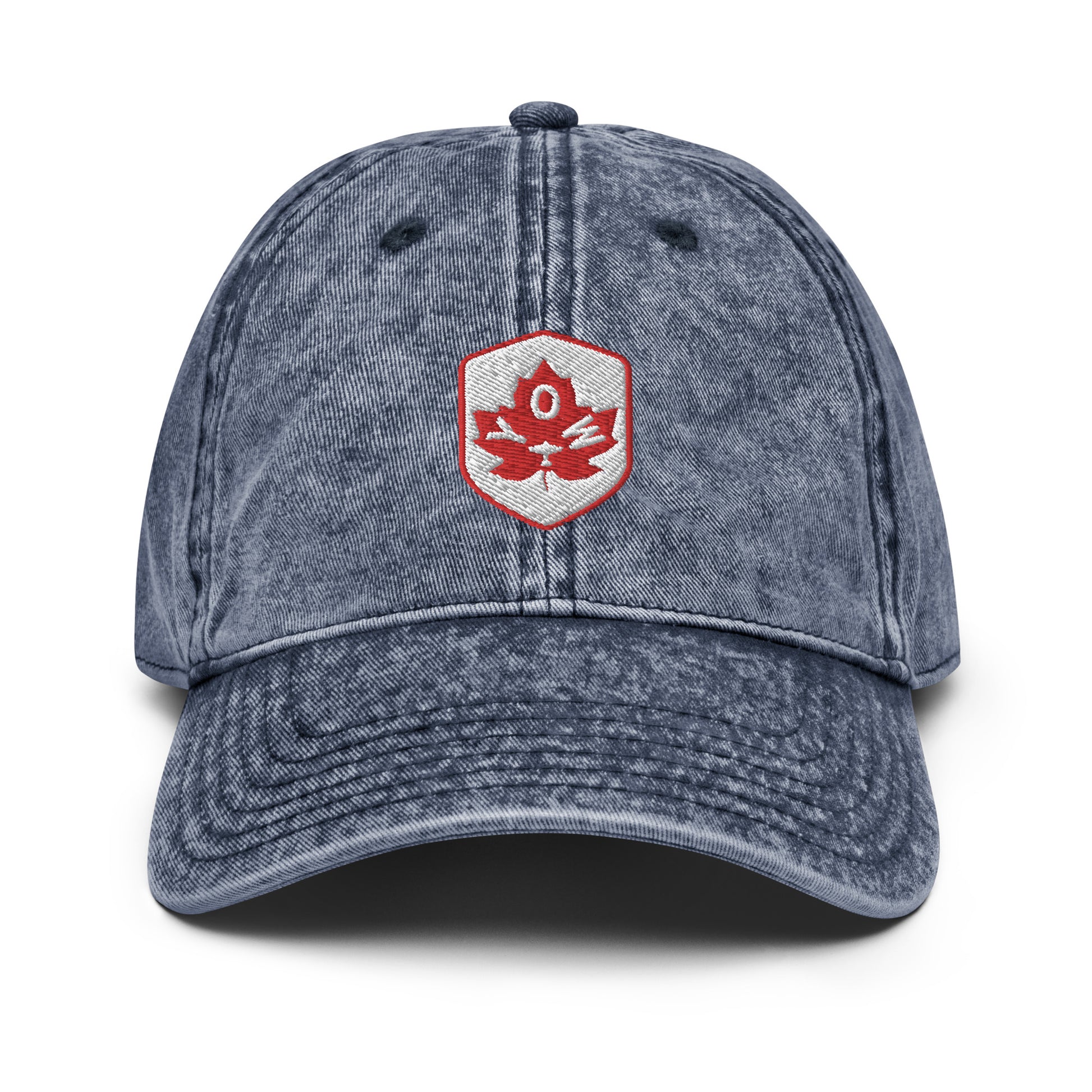 Maple Leaf Twill Cap - Red/White • YOW Ottawa • YHM Designs - Image 15