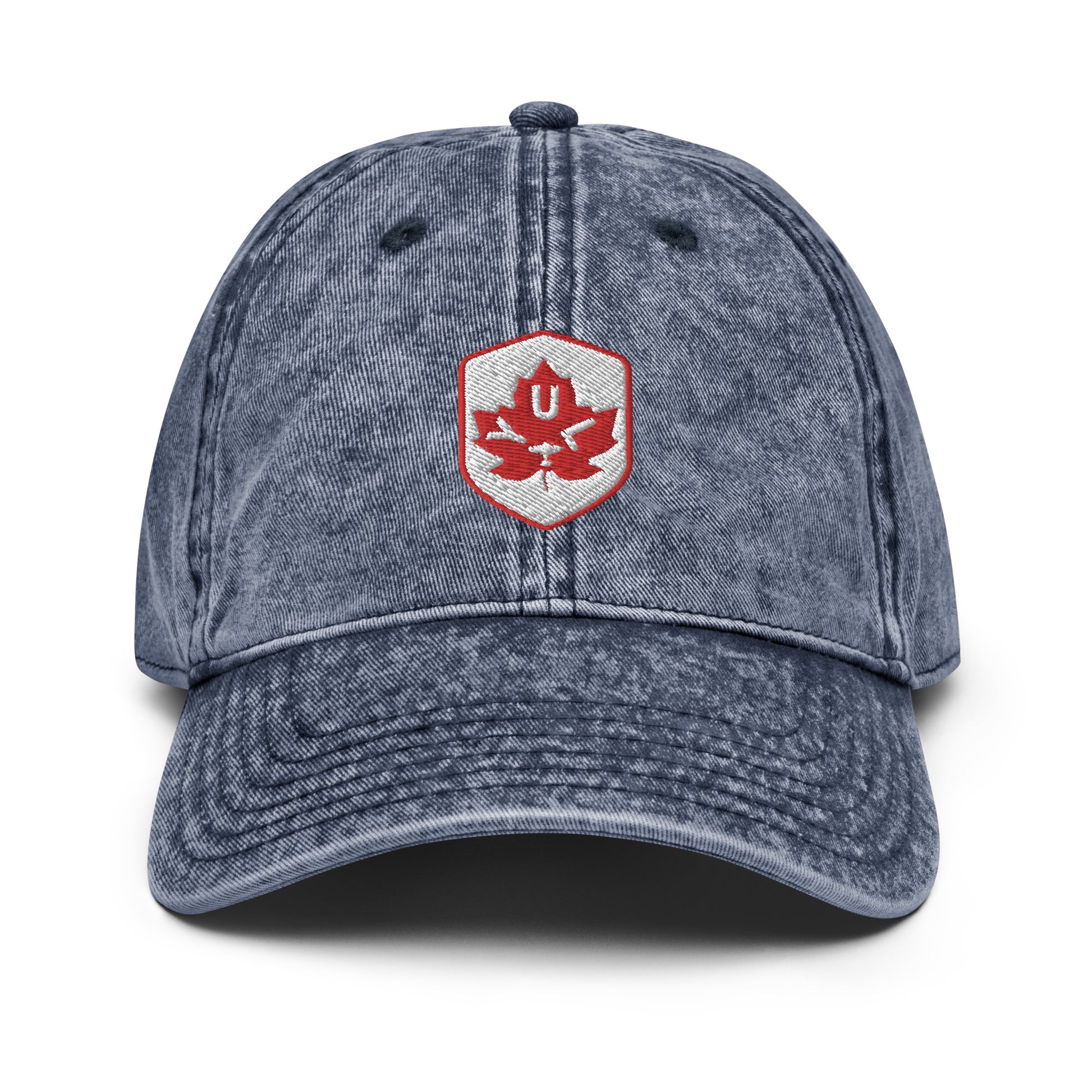 Maple Leaf Twill Cap - Red/White • YUL Montreal • YHM Designs - Image 15