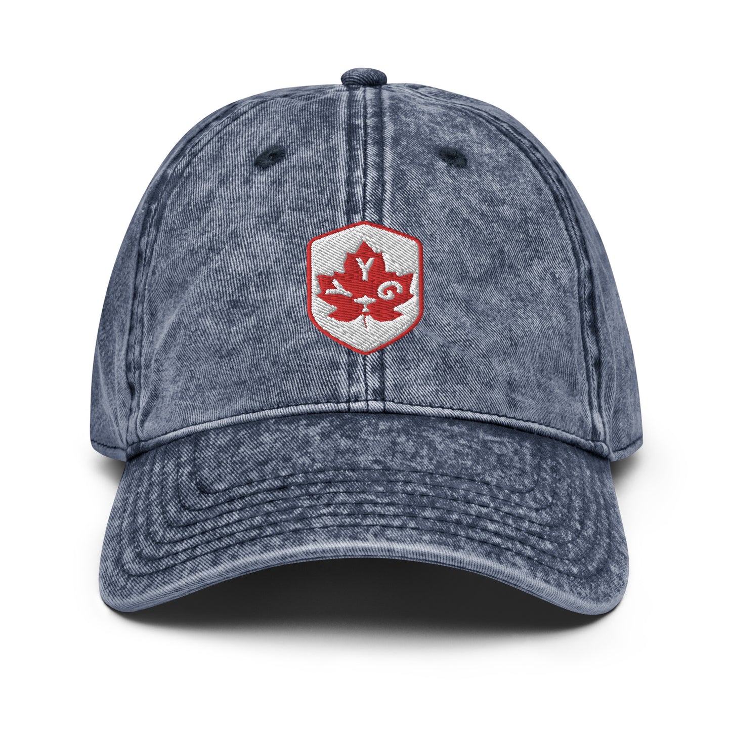 Maple Leaf Twill Cap - Red/White • YYG Charlottetown • YHM Designs - Image 15