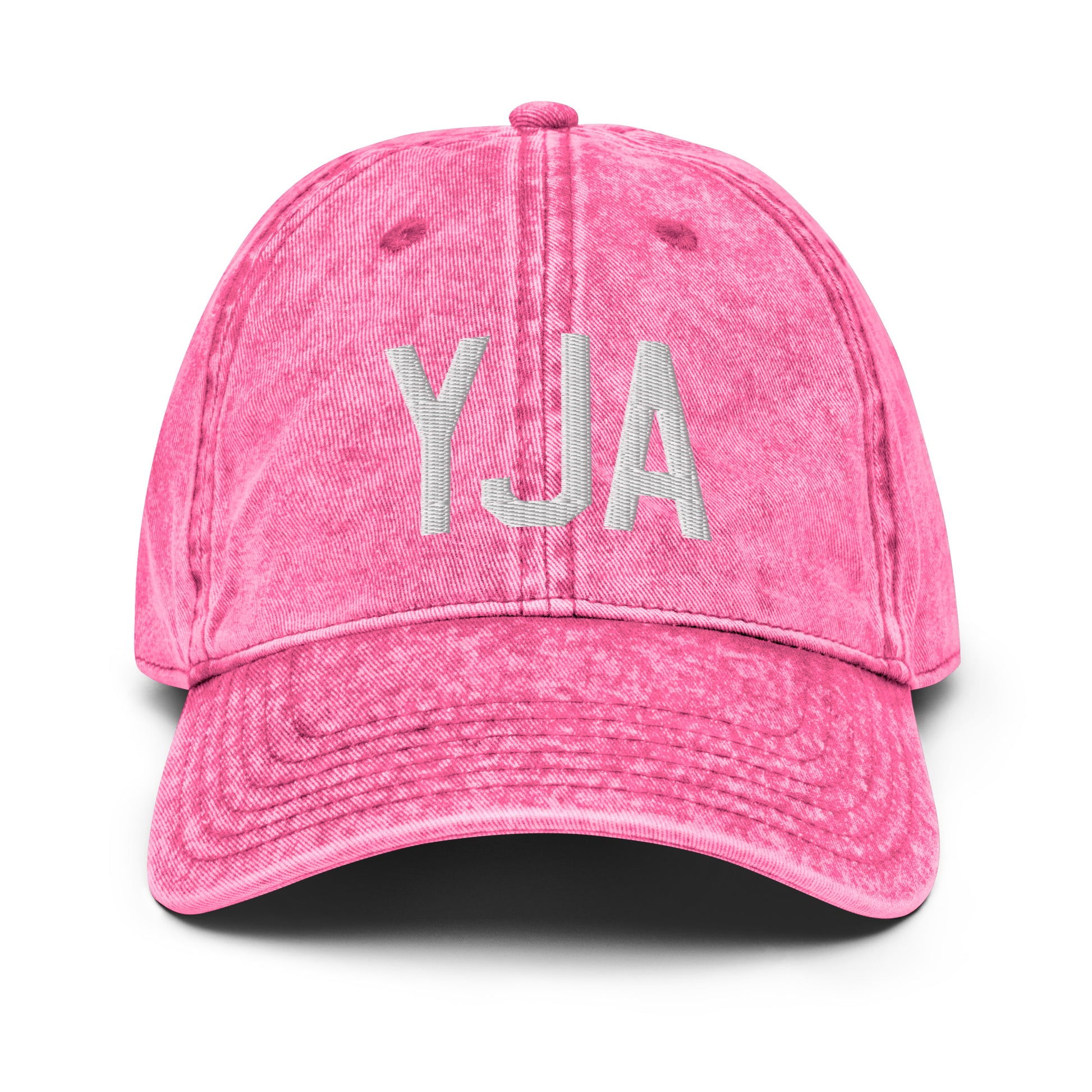 Airport Code Twill Cap - White • YJA Jasper • YHM Designs - Image 25