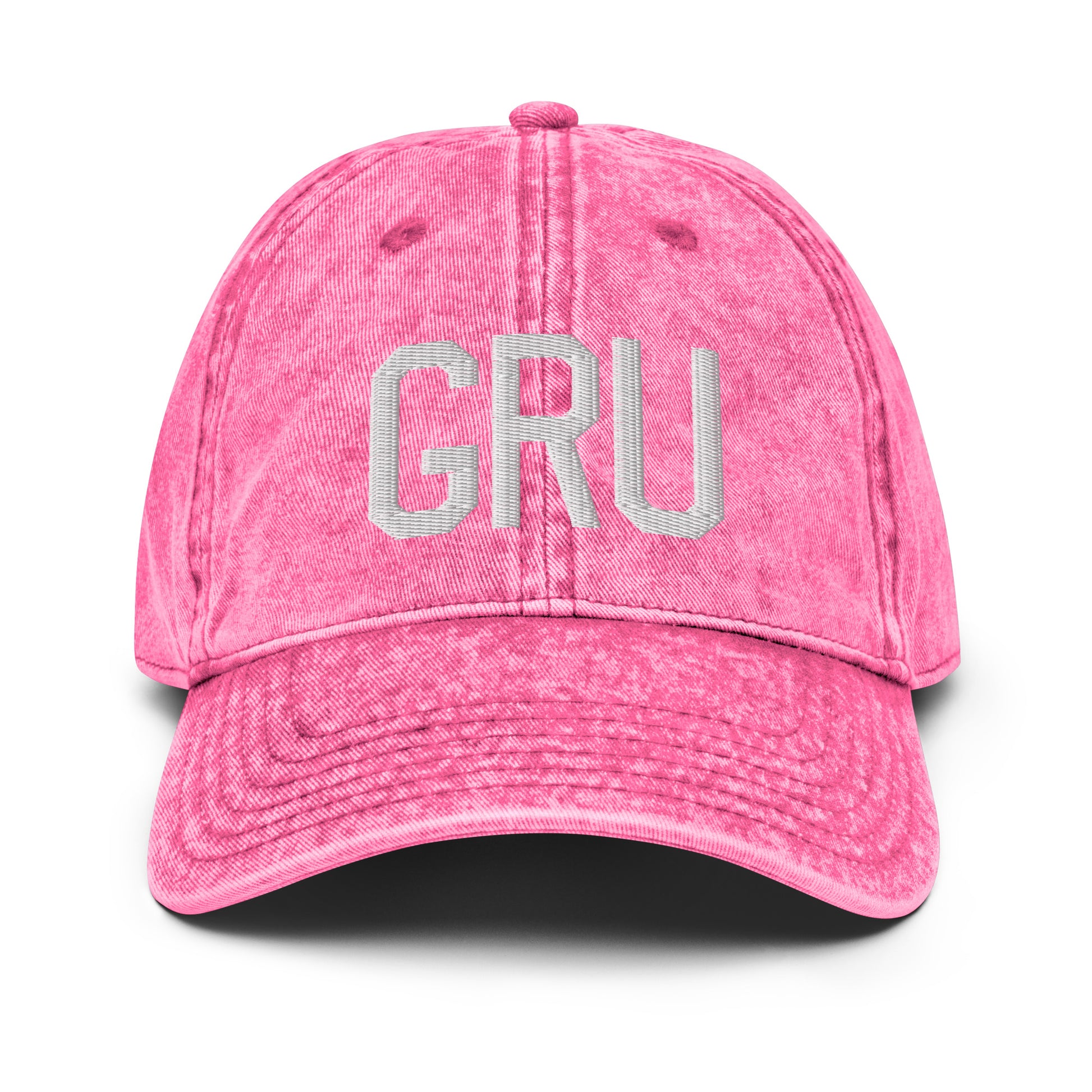 GRU Sao Paulo Cotton Twill Cap • Air Force Lettering in White • YHM Designs - Image 24