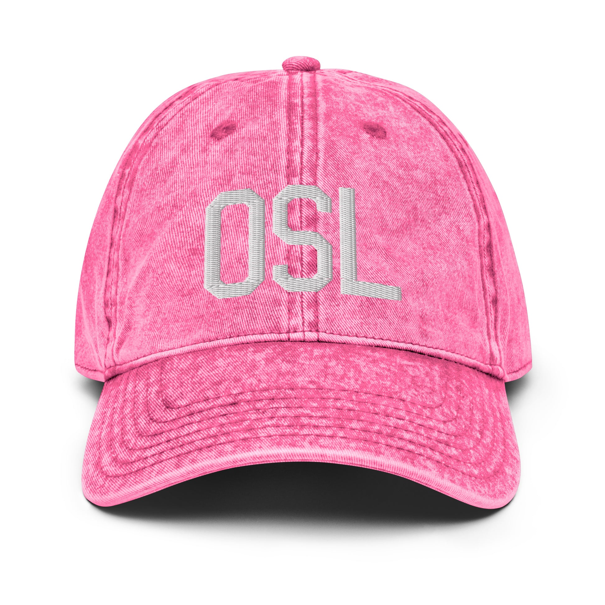 OSL Oslo Cotton Twill Cap • Air Force Lettering in White • YHM Designs - Image 24