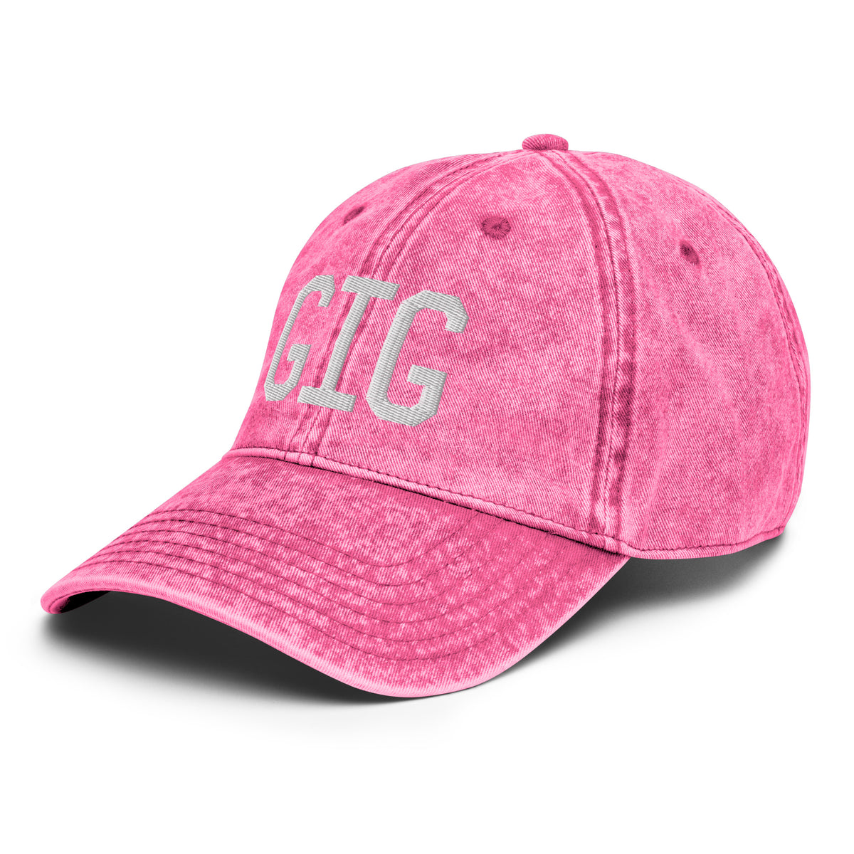 GIG Rio de Janeiro Cotton Twill Cap • Air Force Lettering in White • YHM Designs - Image 25