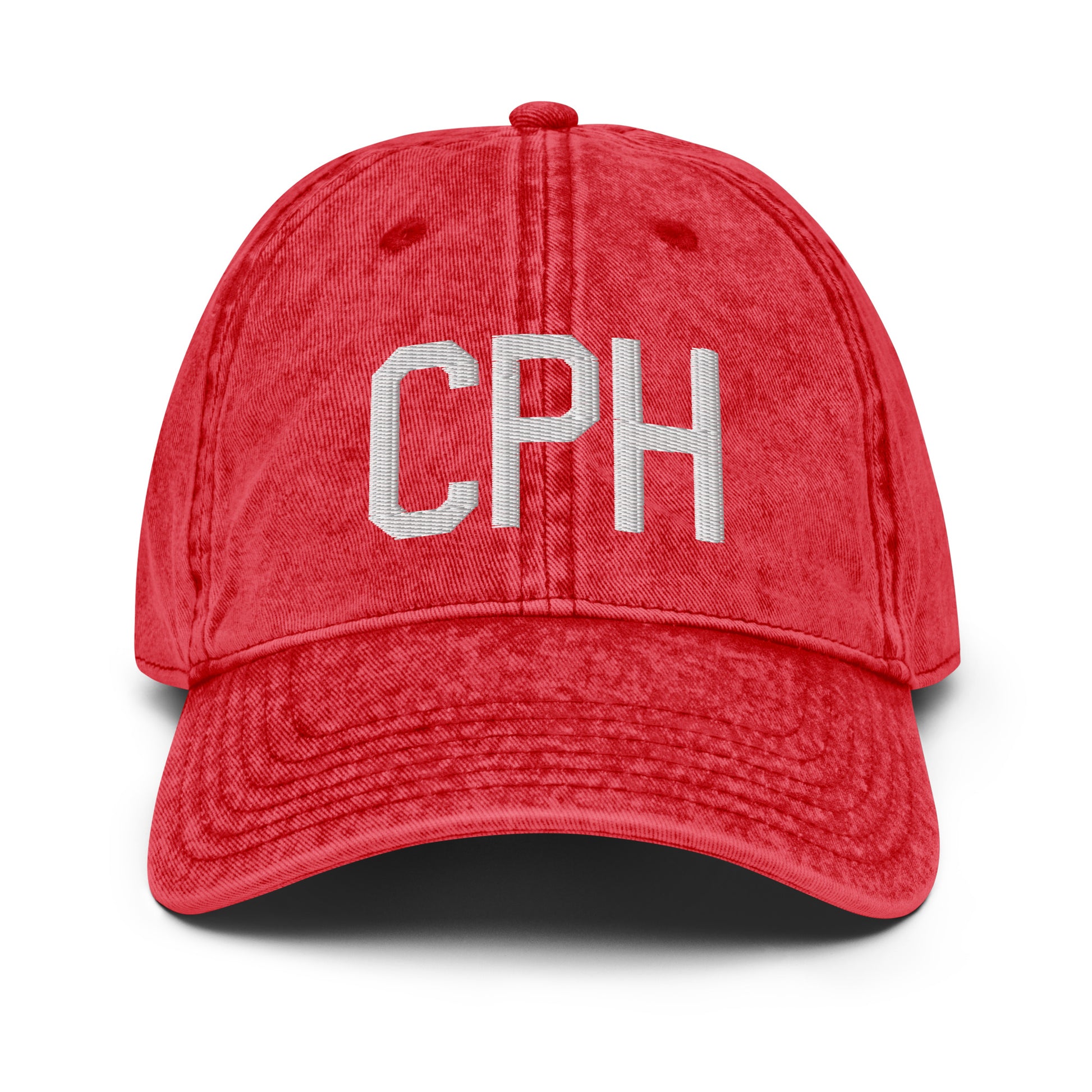 CPH Copenhagen Cotton Twill Cap • Air Force Lettering in White • YHM Designs - Image 21