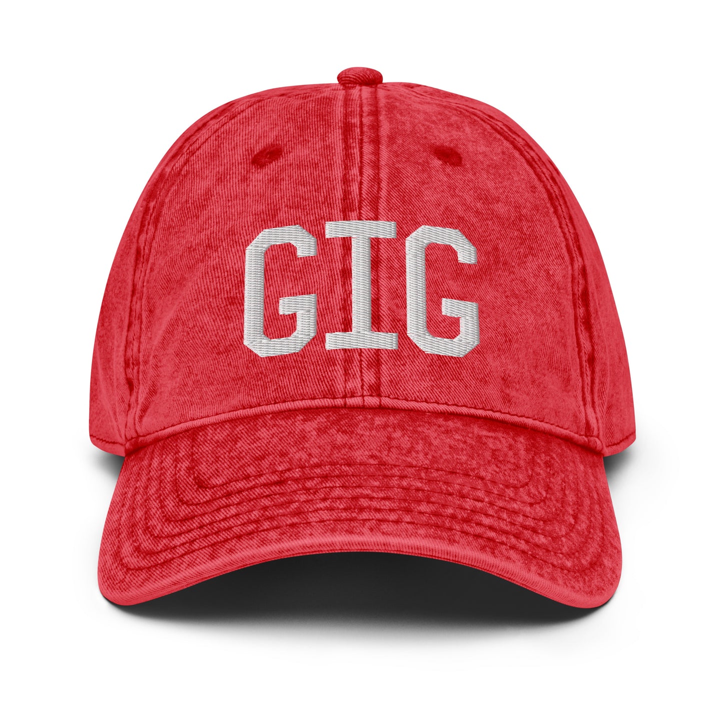 GIG Rio de Janeiro Cotton Twill Cap • Air Force Lettering in White • YHM Designs - Image 21