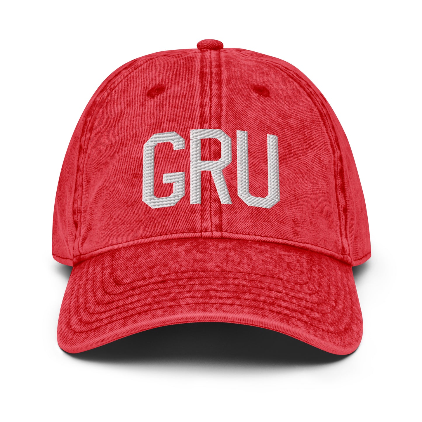 GRU Sao Paulo Cotton Twill Cap • Air Force Lettering in White • YHM Designs - Image 21
