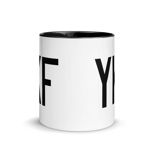 Aviation-Theme Coffee Mug - Black • YKF Waterloo • YHM Designs - Image 02