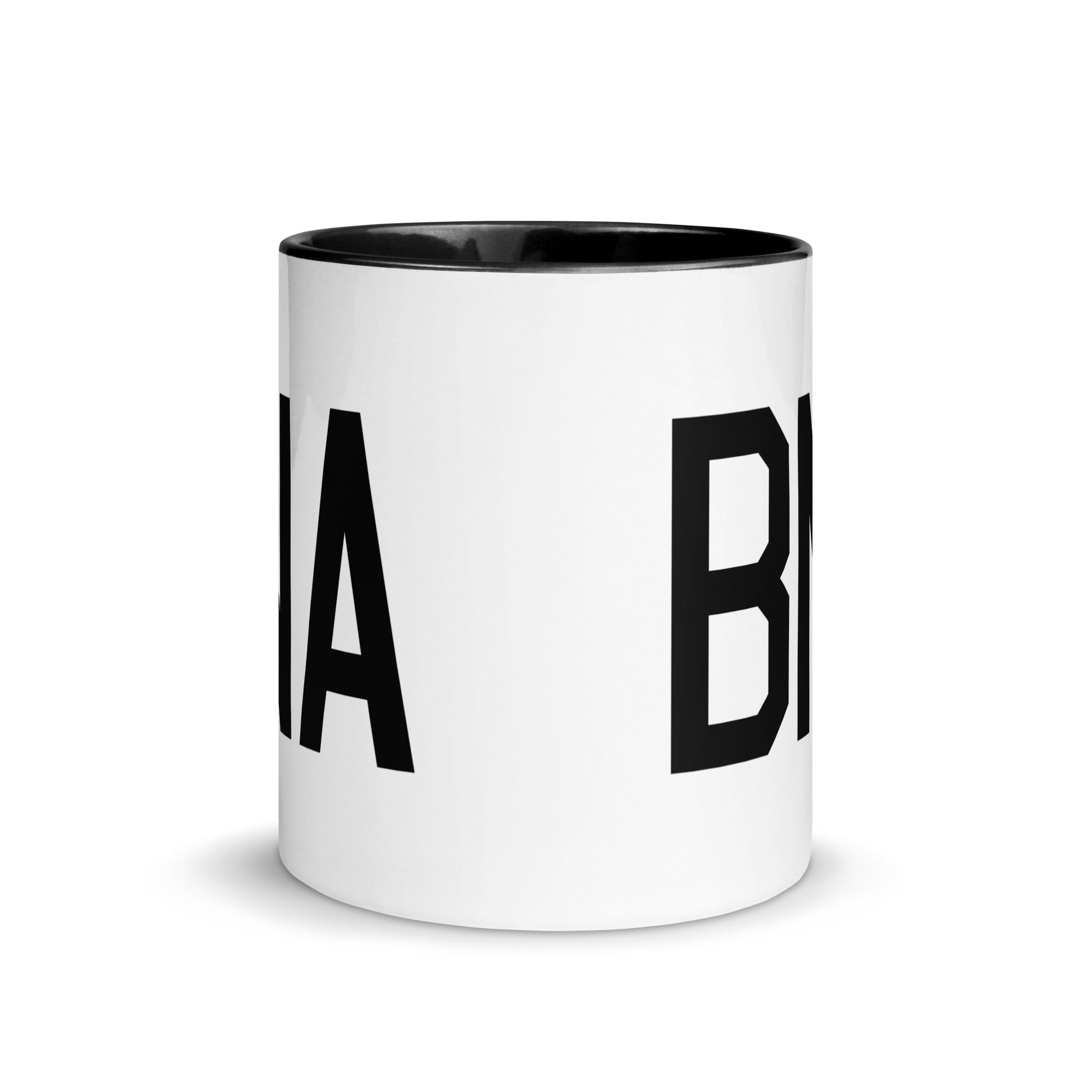 Aviation-Theme Coffee Mug - Black • BNA Nashville • YHM Designs - Image 02