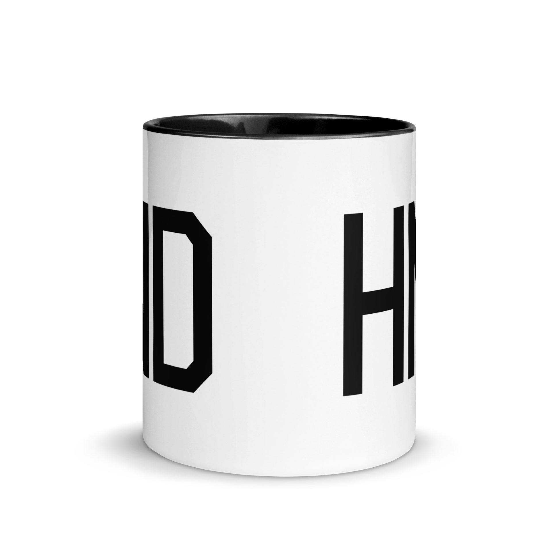 Aviation-Theme Coffee Mug - Black • HND Tokyo • YHM Designs - Image 02