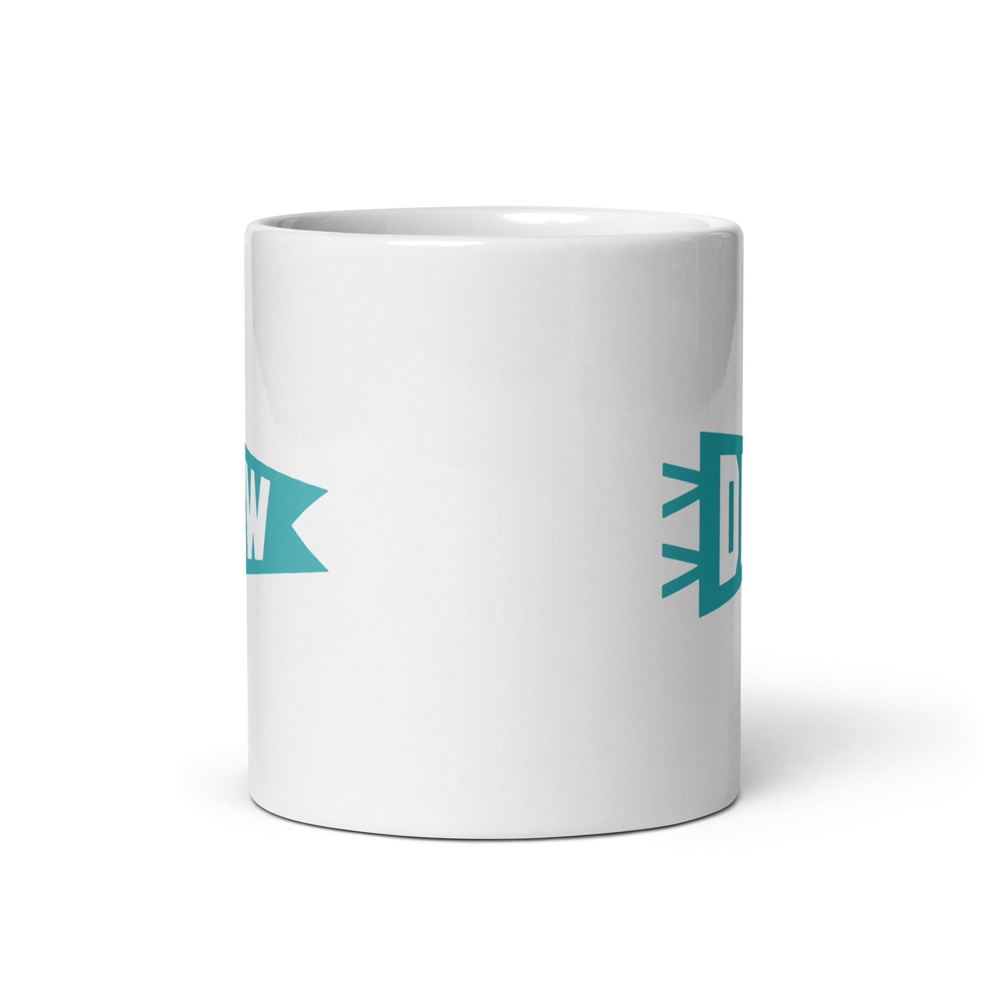 Cool Travel Gift Coffee Mug - Viking Blue • DFW Dallas • YHM Designs - Image 03
