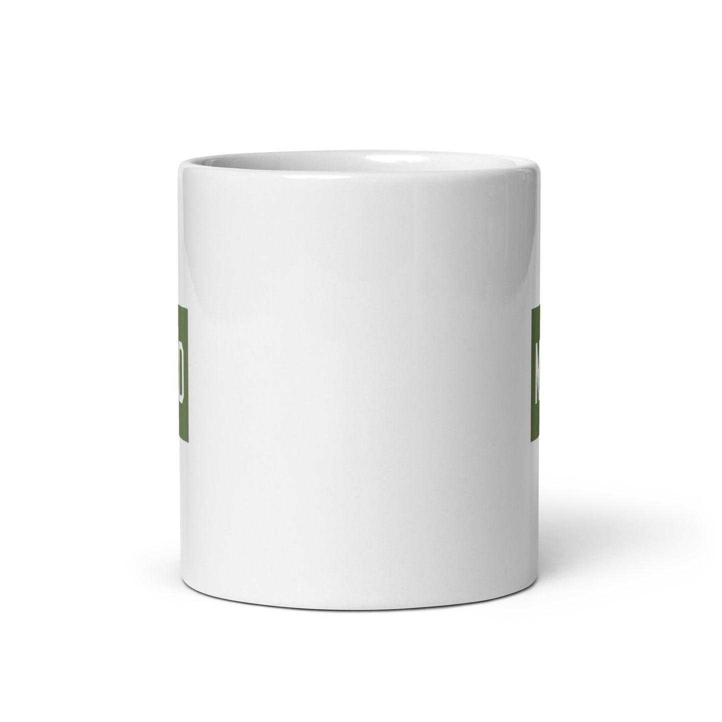 Aviation Gift Coffee Mug - Camouflage Green • MAD Madrid • YHM Designs - Image 03