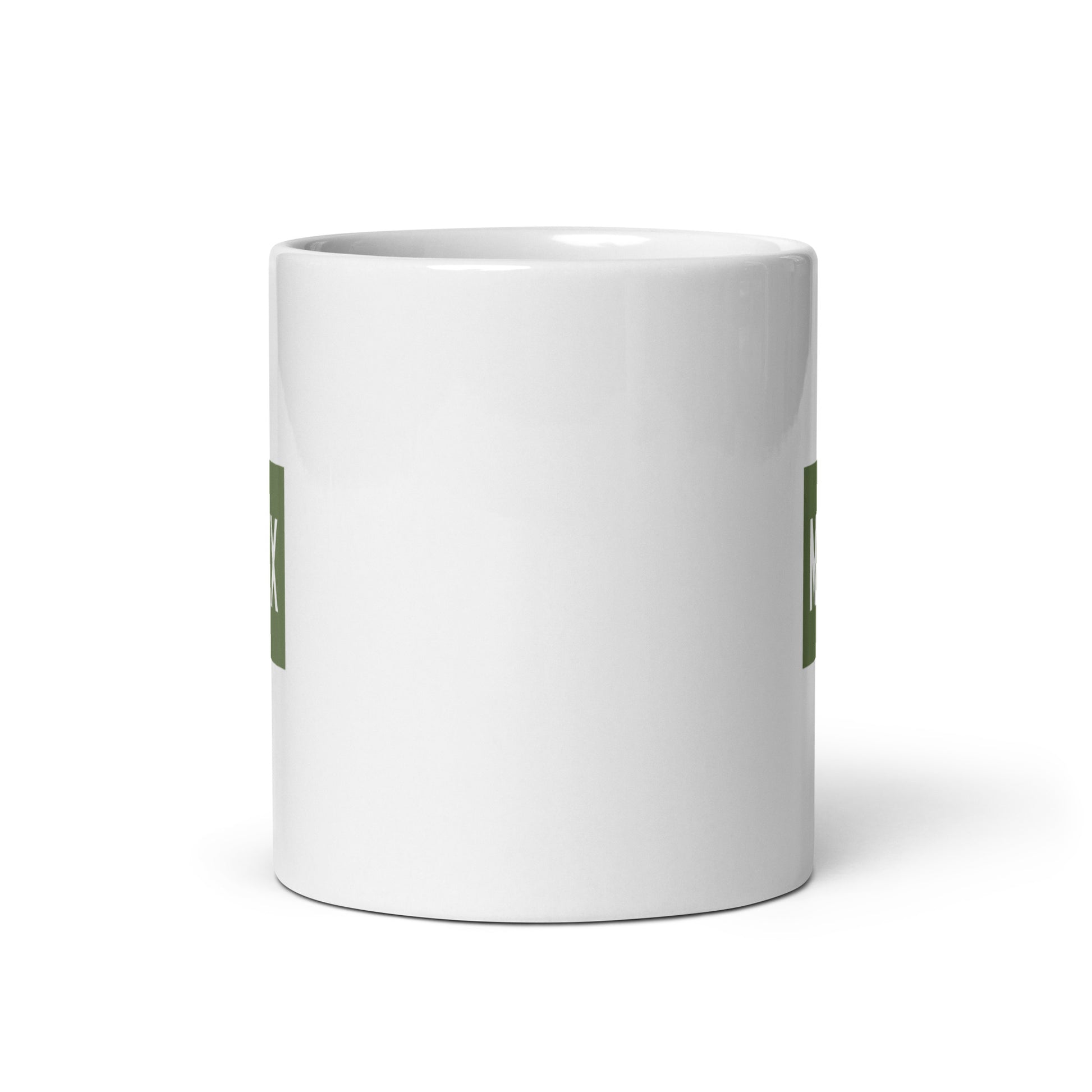 Aviation Gift Coffee Mug - Camouflage Green • MEX Mexico City • YHM Designs - Image 03