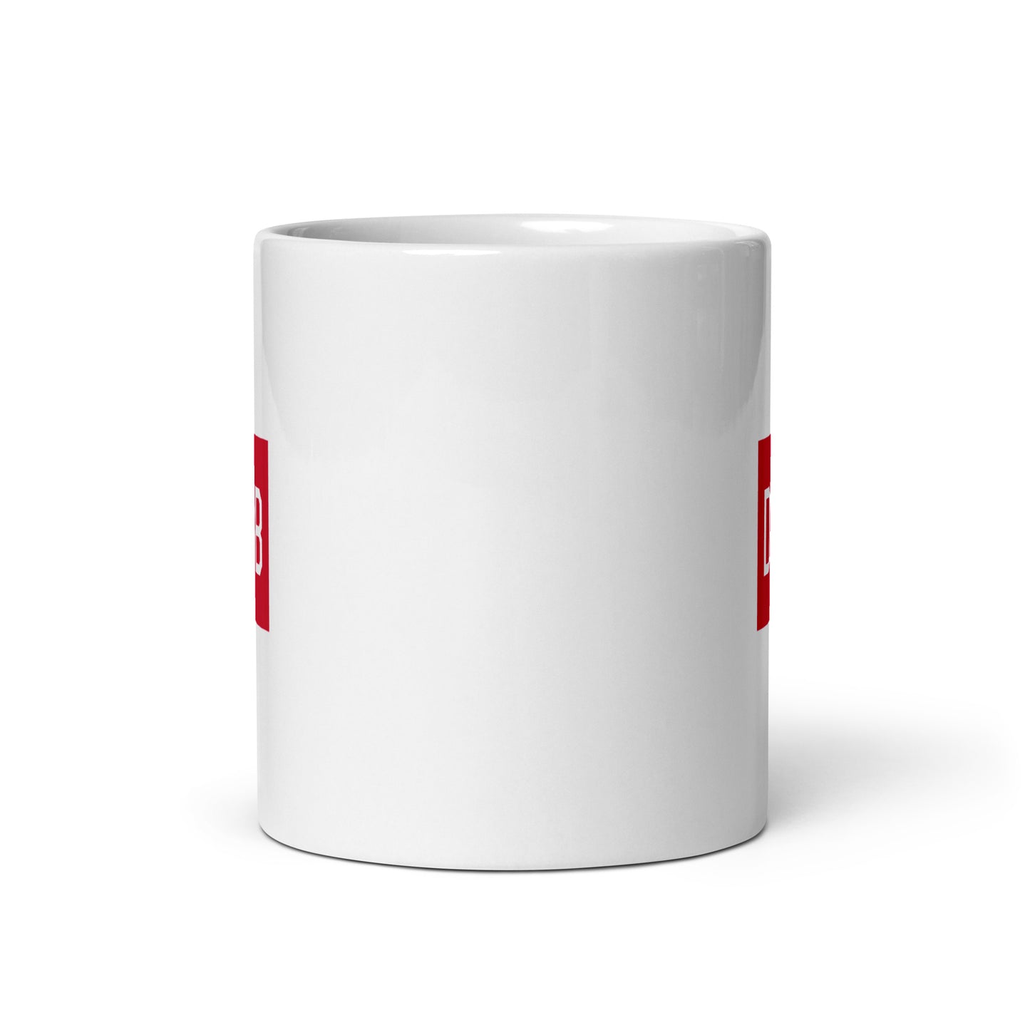 Aviator Gift Coffee Mug - Crimson Red • DUB Dublin • YHM Designs - Image 03