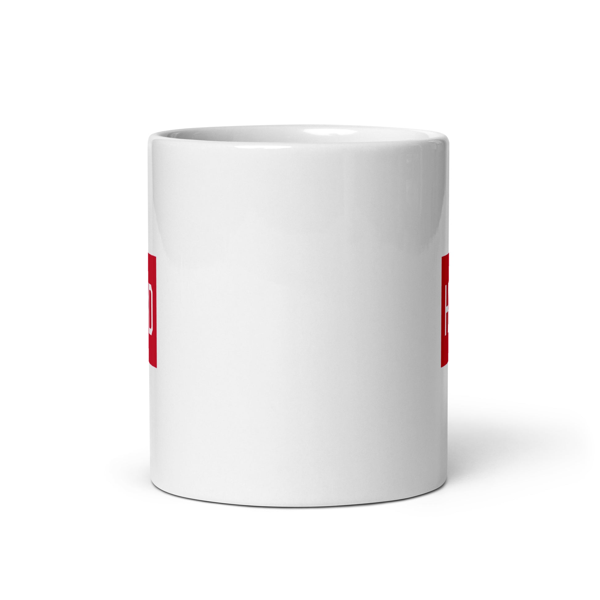 Aviator Gift Coffee Mug - Crimson Red • HND Tokyo • YHM Designs - Image 03