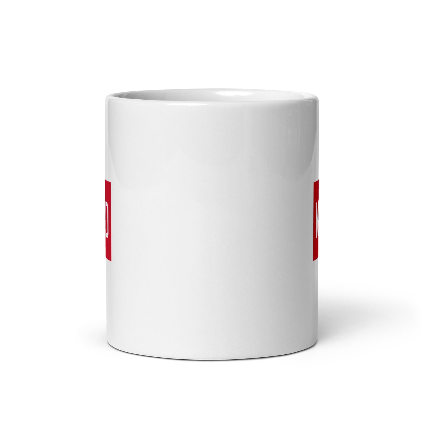 Aviator Gift Coffee Mug - Crimson Red • MAD Madrid • YHM Designs - Image 03