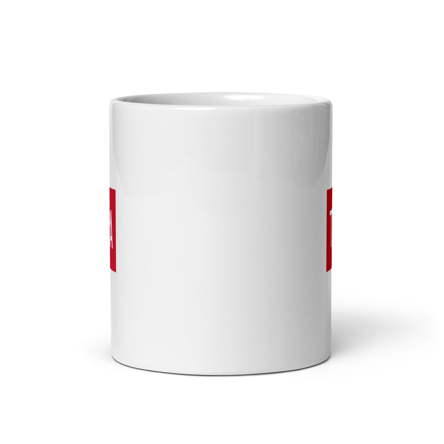 Aviator Gift Coffee Mug - Crimson Red • TPA Tampa • YHM Designs - Image 03