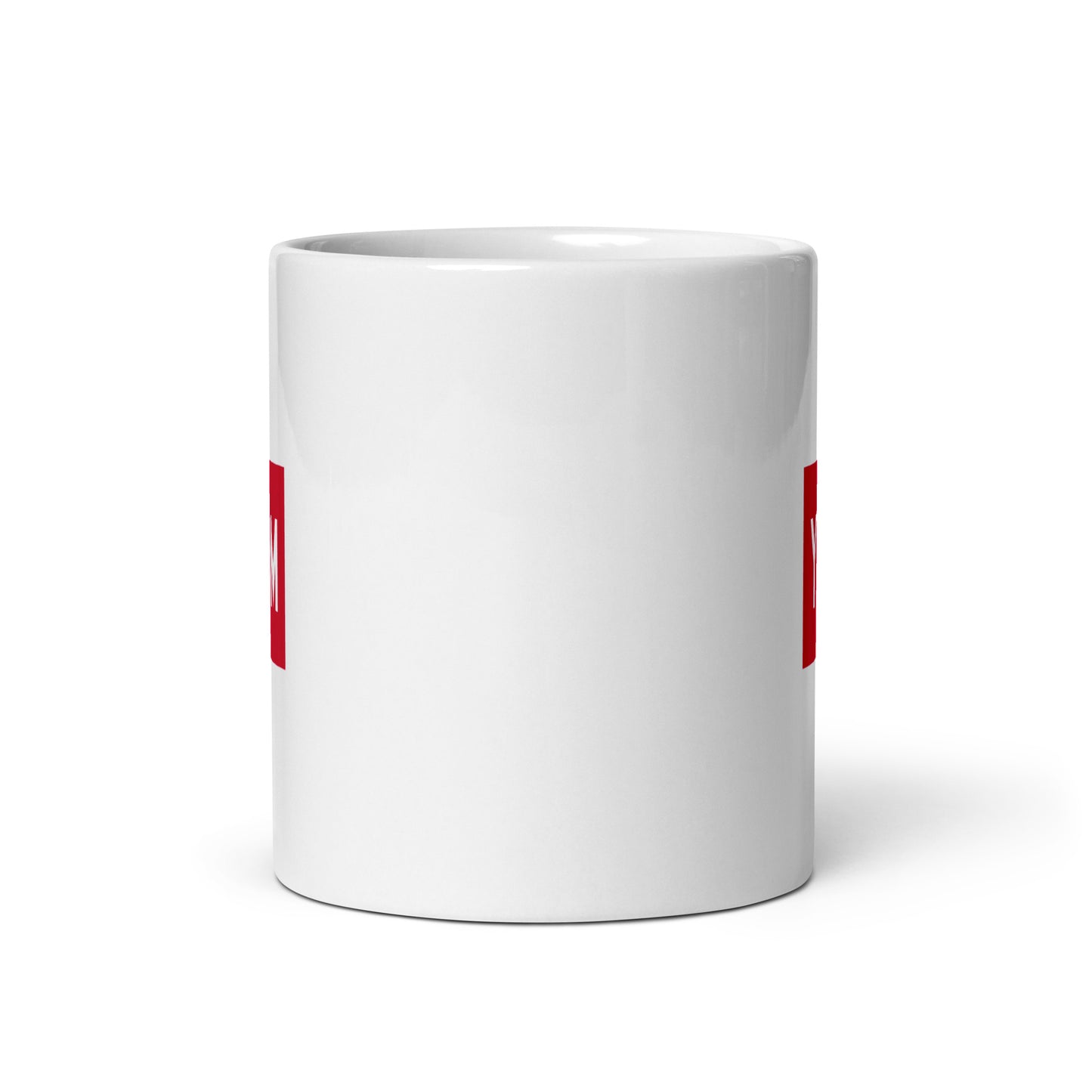Aviator Gift Coffee Mug - Crimson Red • YQM Moncton • YHM Designs - Image 03