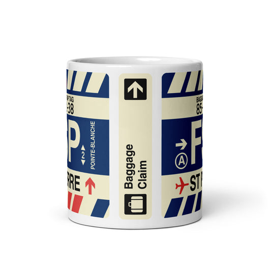 Travel Gift Coffee Mug • FSP St-Pierre Souvenir • YHM Designs - Image 02