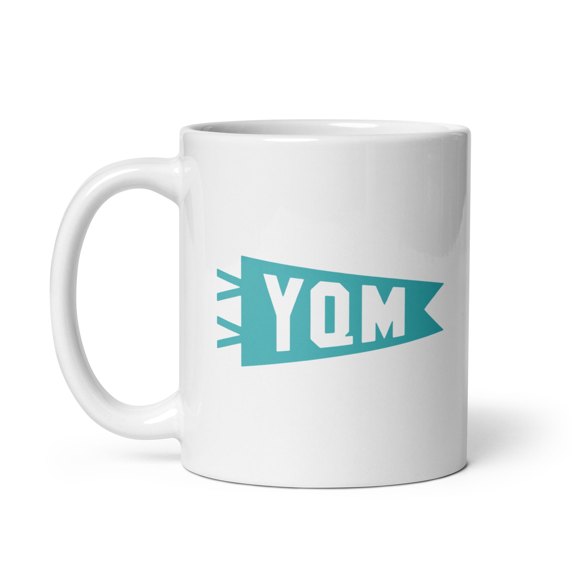 YQM Moncton Coffee Mug • Banner Design in Viking Blue • YHM Designs - Image 02