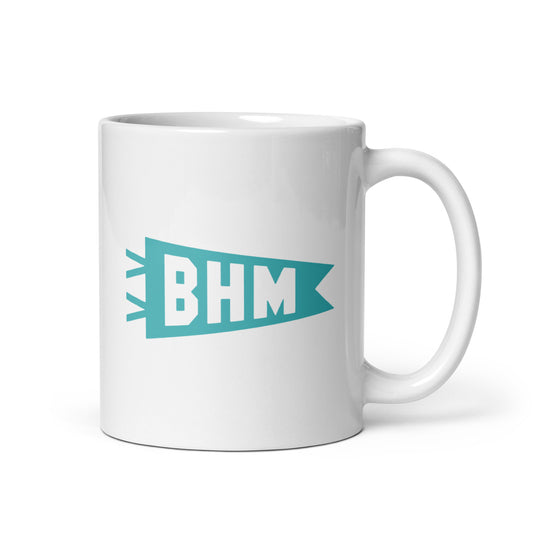 Cool Travel Gift Coffee Mug - Viking Blue • BHM Birmingham • YHM Designs - Image 01