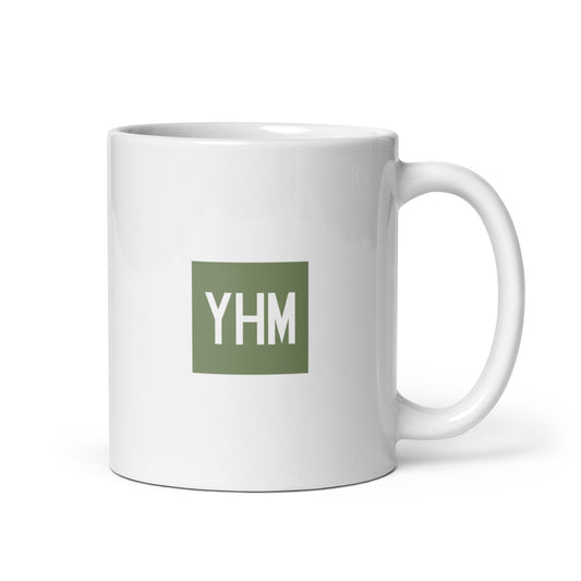 Aviation Gift Coffee Mug - Camouflage Green • YHM Hamilton • YHM Designs - Image 01