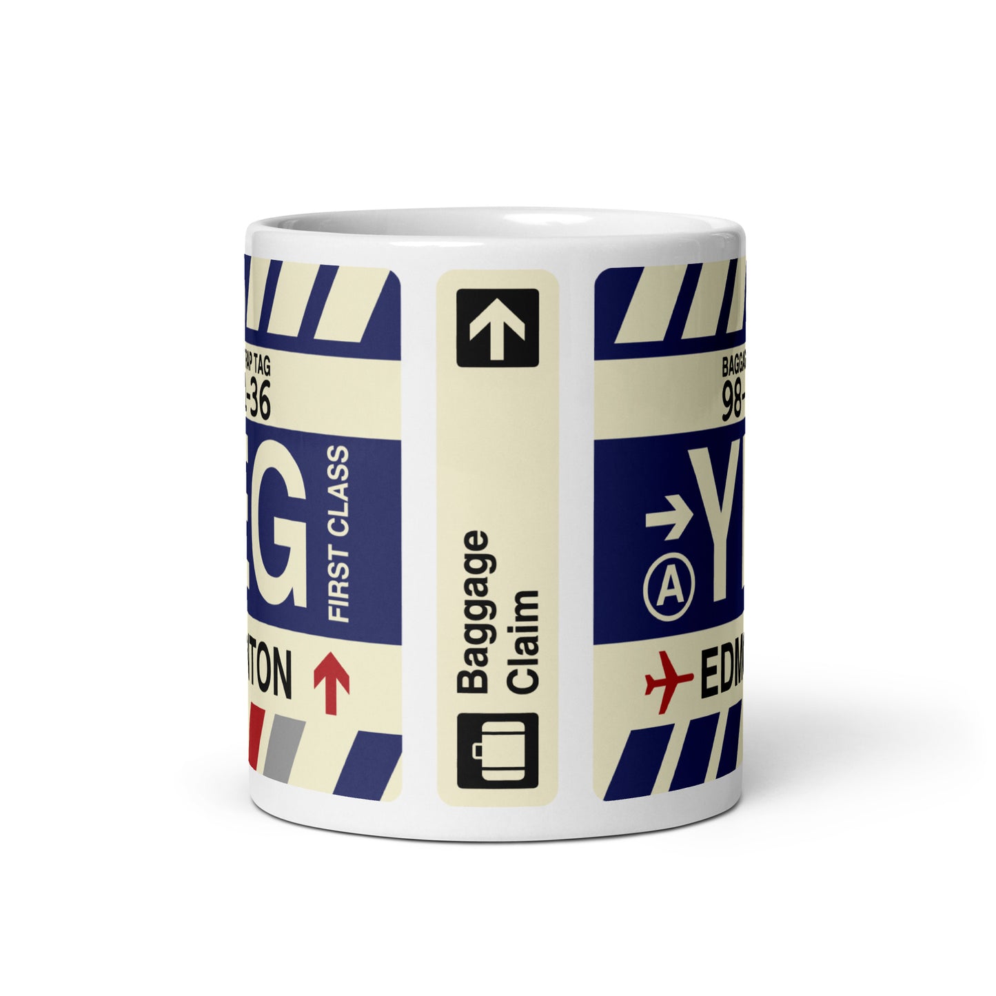 Travel-Themed Coffee Mug • YEG Edmonton • YHM Designs - Image 02