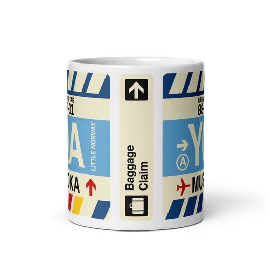 Travel Gift Coffee Mug • YQA Muskoka • YHM Designs - Image 02