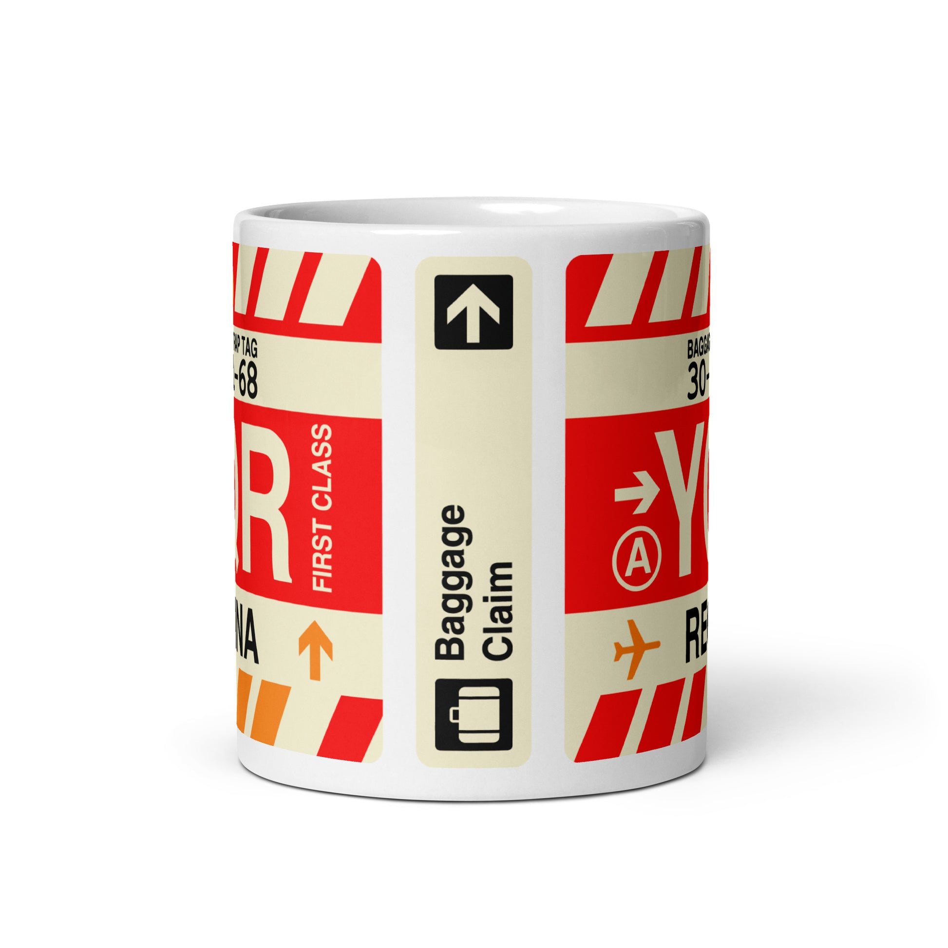 Travel Gift Coffee Mug • YQR Regina • YHM Designs - Image 02