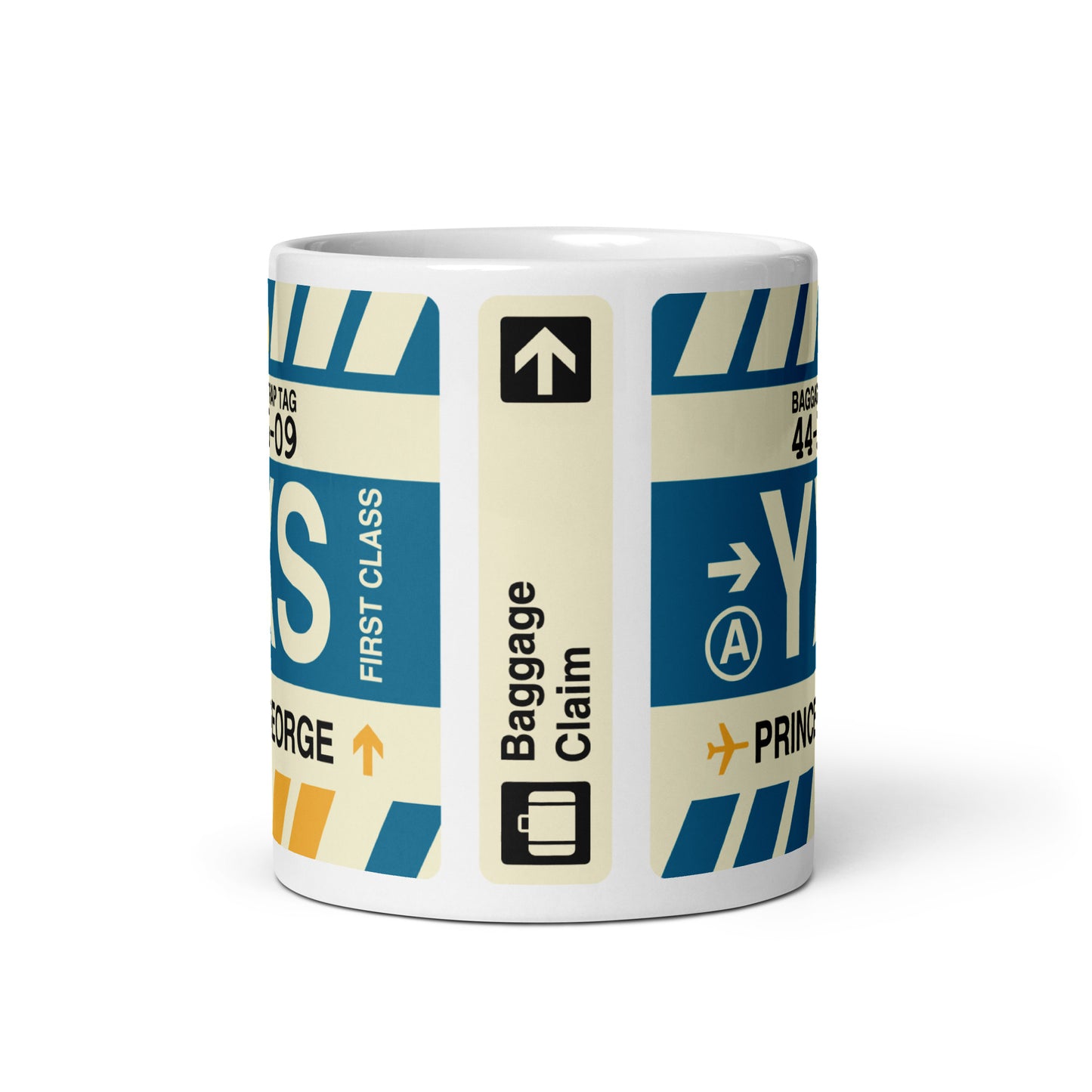 Travel-Themed Coffee Mug • YXS Prince George • YHM Designs - Image 02