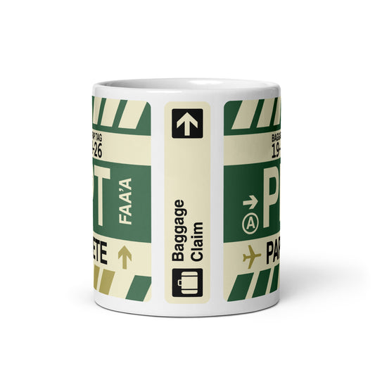 Travel Gift Coffee Mug • PPT Papeete • YHM Designs - Image 02