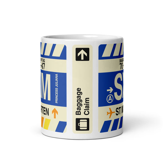 Travel Gift Coffee Mug • SXM Sint Maarten • YHM Designs - Image 02