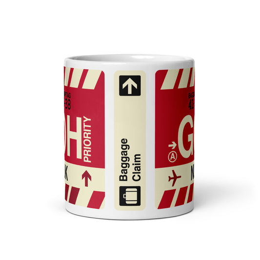 Travel Gift Coffee Mug • GOH Nuuk • YHM Designs - Image 02