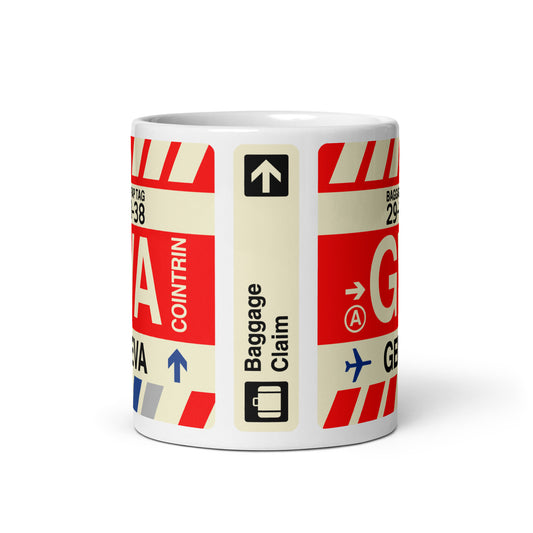 Travel Gift Coffee Mug • GVA Geneva • YHM Designs - Image 02