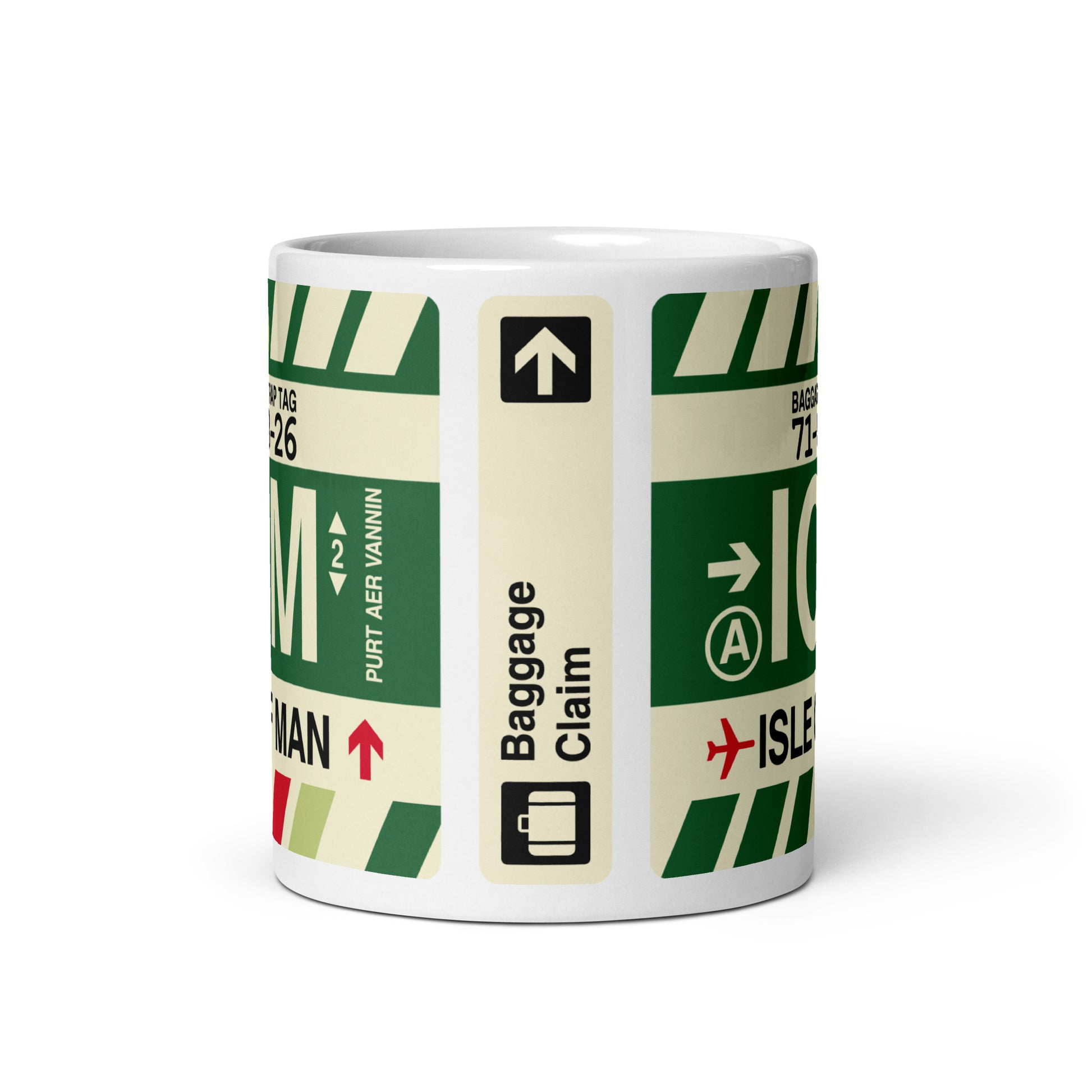 Travel Gift Coffee Mug • IOM Isle of Man • YHM Designs - Image 02