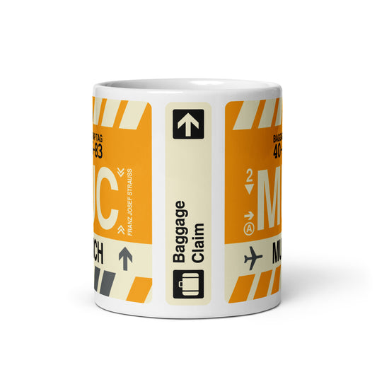 Travel Gift Coffee Mug • MUC Munich • YHM Designs - Image 02